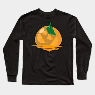 Orange Jelly Slime Long Sleeve T-Shirt